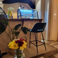 Interiour at Veganika in Ljubljana