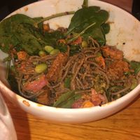 Cold soba  at Veganika in Ljubljana