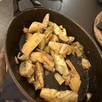 Artichokes! Tastes amazing, I reccomend   at Veganika in Ljubljana