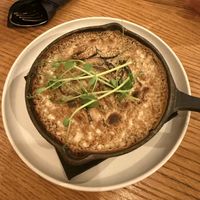 Mushroom polenta  at Veganika in Ljubljana