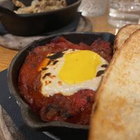 Vegan Shakshuka with Cashew + Carrot Cream   at Veganika in Ljubljana