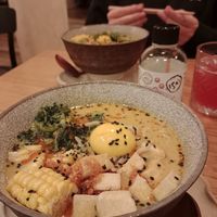 Delicious ramen! 🍜🤤 at Veganika in Ljubljana