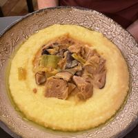 Un po’lenta (polenta & seitan)  at Veganika in Ljubljana
