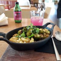 Mac&cheese - daily dish at Veganika in Ljubljana