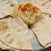 Hummus at Tita Bistro in Rio De Janeiro