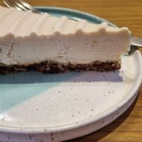 Lime frozen chessecake at Tita Bistro in Rio De Janeiro