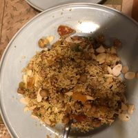 Couscous salad. Curried tofu side.  at Tita Bistro in Rio De Janeiro