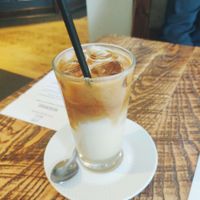 Vegan Iced Latte w/ Vanilla at The Bell in Walsall