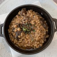 Vegan risotto at La Feria de Sabores Artesanales in Rosario