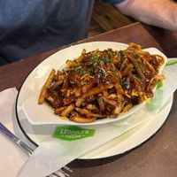 Traditional poutine at Leopold's Tavern in Calgary