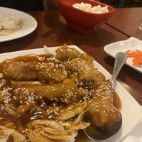 Crispy Sesame Chickenn  at Garden Fresh in Mountain View