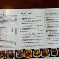 Menu 1 at Garden Fresh in Mountain View