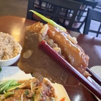 Veggie duck piece   at Garden Fresh in Mountain View