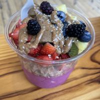 Pimped out Dragon bowl   at Hello Juice in St Louis