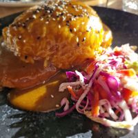 Vegan katsu curry at Baha in Bowness-on-windermere