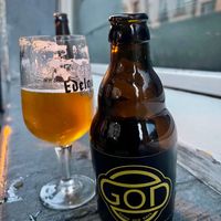 Good Old Days bio bier. 0.2% alcohol at Robuust in Antwerpen