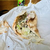 Large Falafel and Drink (£7.00)  at Vegan Munch in Birmingham