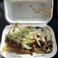 A bit messy, just how a doner kebab should be! at Vegan Munch in Birmingham
