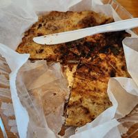 Vegan Pupusa. Next time I'd probably add avocado or guacamole, maybe some tomato, and/or vegan cheese. at Pupuseria Kent Island in Stevensville