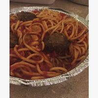 Build Your Own Pasta: Spaghetti and Vegan Meatballs w/ Roasted Garlic at Tomato Joe's Pizza & Taps in Canyon Country