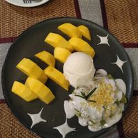 amazing mango sticky rice at Kati Culinary in Koh Chang