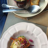 Both delicious. We shared for the taste experience at La Terraza del Girasol in Murcia