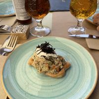 Marinera vegana  at La Terraza del Girasol in Murcia