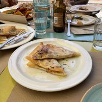 Delicia de sobrasada y queso vegana  at La Terraza del Girasol in Murcia