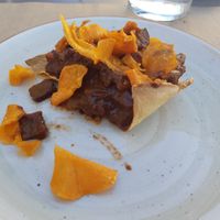 Menu of the day / 2 / mole taco at La Terraza del Girasol in Murcia