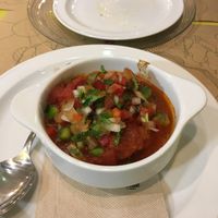 Cazuela albóndigas vegana at La Terraza del Girasol in Murcia