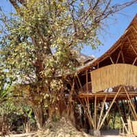 The restaurant at A Little Tree House in Nyaungshwe