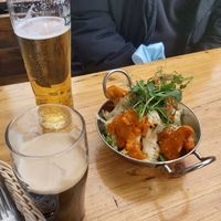Cauliflower wings at Stereo in Glasgow