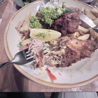 Banana blossom used as mock fish—incredibly   at Stereo in Glasgow