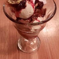 Knicker bocker glory at Stereo in Glasgow