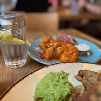 Buffalo cauliflower wings  at Stereo in Glasgow