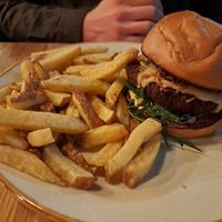 Burger at Stereo in Glasgow