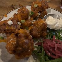 Cauliflower wings, these were amazing !  at Stereo in Glasgow