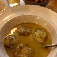 Potato dumplings, so delicious!!! On the section "small plates" at Stereo in Glasgow