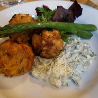 jack fruit pakora at Stereo in Glasgow