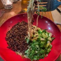 Dan Dan noodles   at Stereo in Glasgow