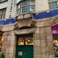 Charles Rennie Macintosh design  at Stereo in Glasgow