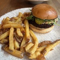 Stereo burger  at Stereo in Glasgow