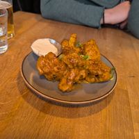 Cauliflower wings at Stereo in Glasgow