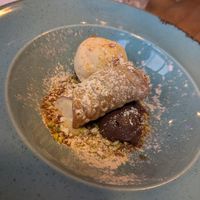 Lemon cannoli at Stereo in Glasgow
