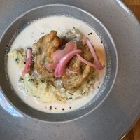 Haggis bon bons and mash  at Stereo in Glasgow