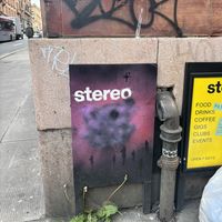   at Stereo in Glasgow