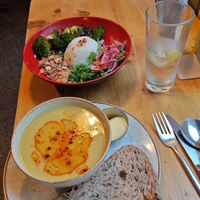 Yo

Today's soup and rice bowl specials. at Stereo in Glasgow