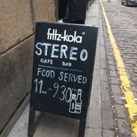 Current hours at Stereo in Glasgow