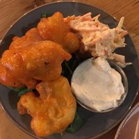Buffalo cauliflower wings at Stereo in Glasgow