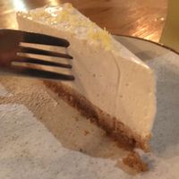 Lemon cheesecake  at Stereo in Glasgow
